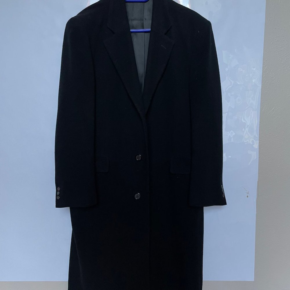 J G Hook Pea Coat - Cashmere and Wool
